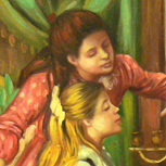 Two Girls at the Piano - Auguste Renoir - part 1